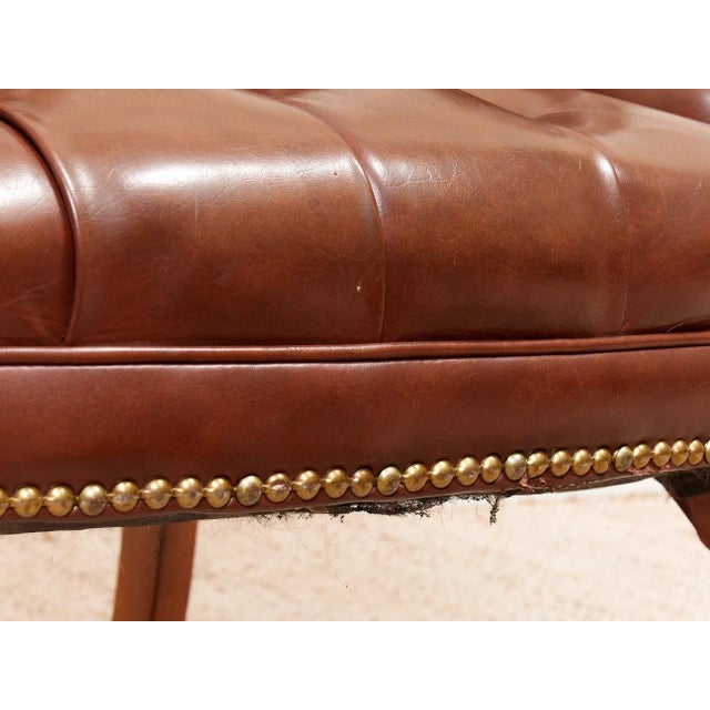 Mid 20th Century Medium Size Wing Back Chair For Sale - Image 10 of 12