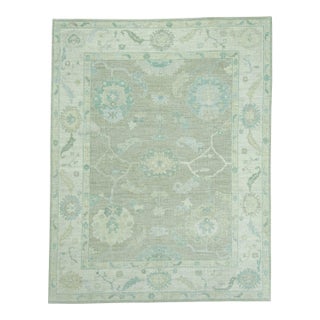 Turkish Oushak Rug 8' x 10'3" #19305 For Sale