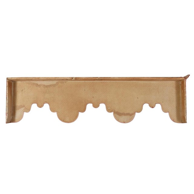 Pair Custom Coral Window Valences, Provenance Brooke Astor n.y.c. Library For Sale In New York - Image 6 of 6