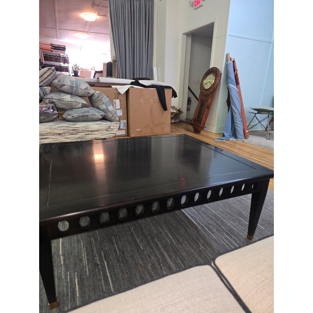 Kravet Contemporary Kravet Cocktail Table For Sale - Image 4 of 10