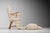Cream Set of Witness Chair and Ottoman by Jurgen Bey for Makkink, Netherlands, 2008 For Sale - Image 8 of 18