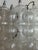 Modern Vintage Glass Wall 8 Light Sconce J. T. Kalmar Tulipan 9 Rows Bubbles Bells For Sale - Image 3 of 12