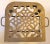 Early 20th Century Brass & Iron Footman Trivet/Stool For Sale - Image 5 of 8