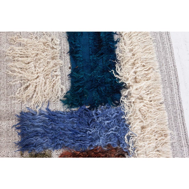 Modern High-Low Tulu Rug – A Tactile Work of Art by Doris Leslie Blau (custom) Size: 3'5" × 6'0" (104 × 182 cm) - custom...