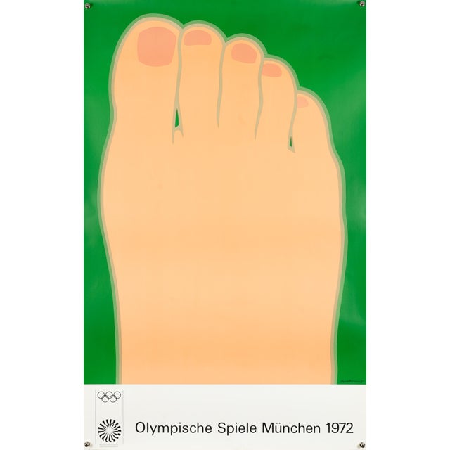Munich Olympics Serigraph Poster by Tom Wesselmann, 1972 For Sale - Image 9 of 9
