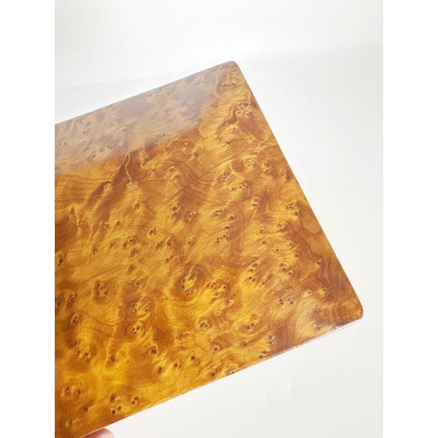 Wood Square Wooden Box, France, 1970s For Sale - Image 7 of 8