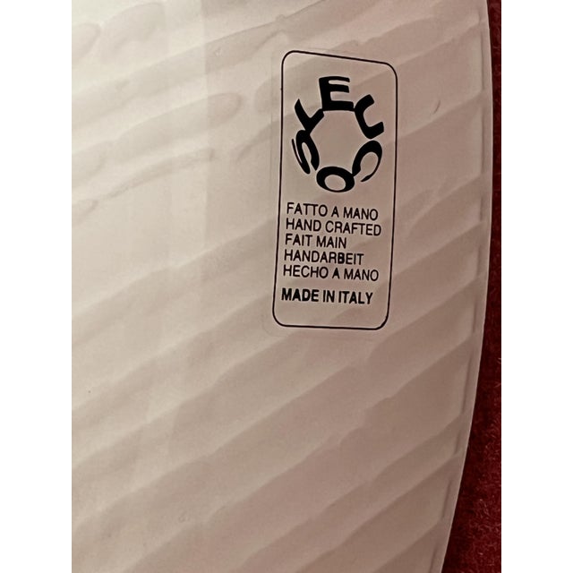 Large Murano Glass Wall Lamps from Leucos, 1980s, Set of 2 For Sale - Image 4 of 18