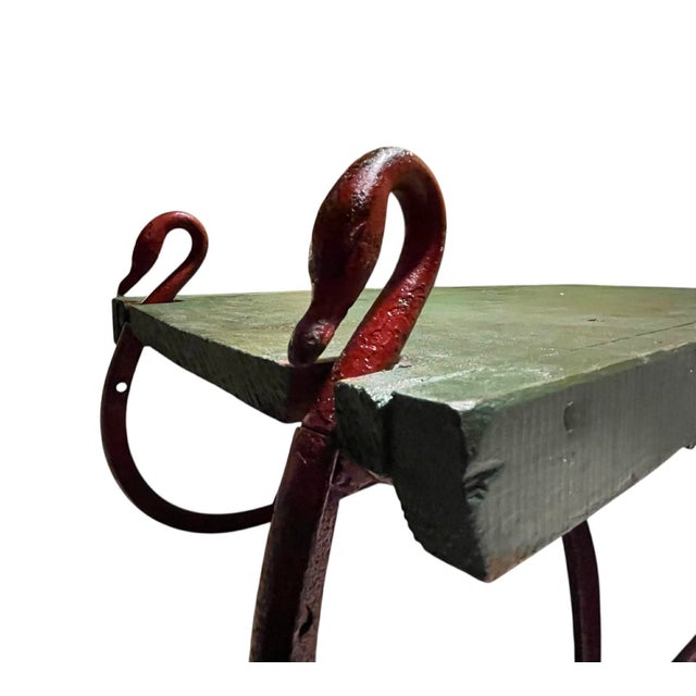 Antique Swan Runner Children's Sleigh For Sale - Image 6 of 10