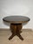 Neoclassical Revival Round Walnut Side Table, 1920s For Sale - Image 9 of 15