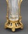 Metal Louis XVI Style Ormolu Mounted Crystal Vases, Pair For Sale - Image 7 of 9