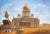 Realism Porcelain Plaque Featuring St Isaac's Cathedral With Peter the Great For Sale - Image 3 of 4