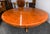 Hollywood Regency Vintage Flame Mahogany Dining Table and Shield Back Chairs, Set of 11 For Sale - Image 3 of 18