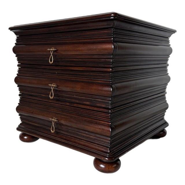 Tommy Bahama Royal Kahala Black Sands Mahogany Nightstand For Sale