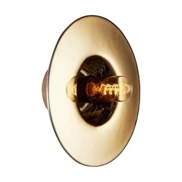 Gold Alvéole Wall Light by Radar For Sale - Image 6 of 6