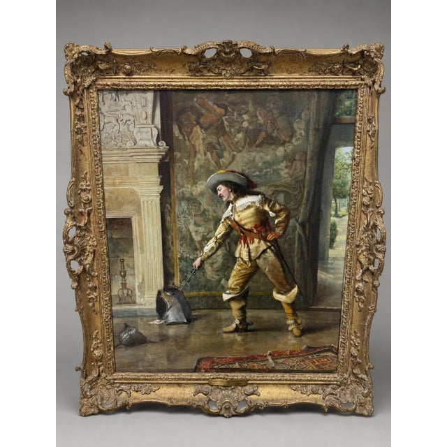 John Evans Eccles (British, 19th Century) "The Disappointed Lover" C. 1884 For Sale - Image 12 of 14