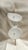 Pair of Elsa Foulon Achille Wall Sconces, Ceramic + Hammered Brass For Sale - Image 4 of 5