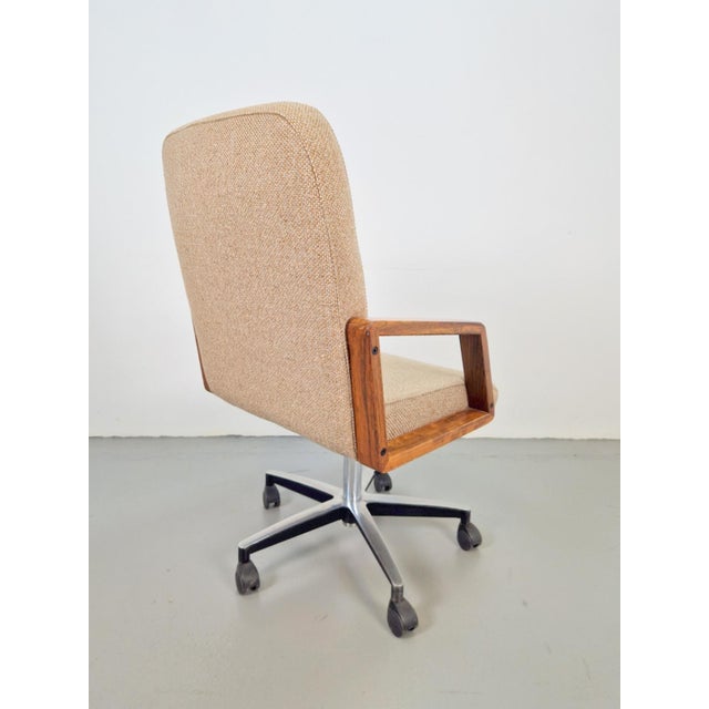 Vintage Teak Office Chair by Ring, Norway,1970s For Sale - Image 3 of 7