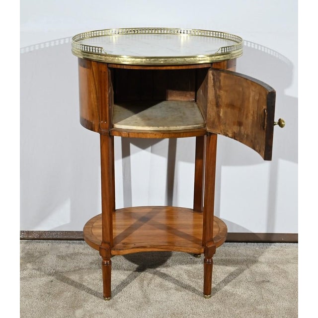 Small Table Drum in Walnut and Mahogany For Sale - Image 4 of 18