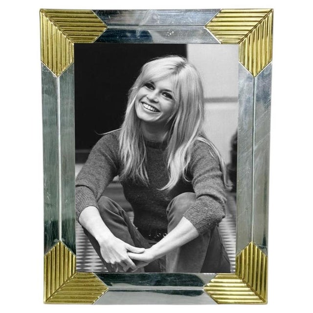Vintage Metal Photo Frame, France, 1970s For Sale - Image 14 of 14