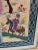 Early 20th Century Asian Romance Needle Point Wall Art Framed For Sale - Image 4 of 7