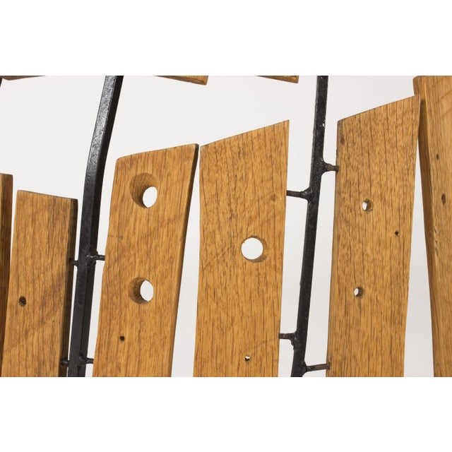 Wood and Metal Sculpture by Fred Leyman For Sale - Image 4 of 7