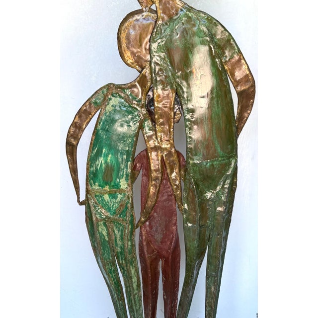 Monumental “The Guy Fawkes Family” Patinated Bronze Sculpture by A. Souer For Sale In West Palm - Image 6 of 18