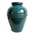 Beautiful Indonesian vintage ceramic vase with original turquoise blue glazed finish. Classic shape with charming subtle...
