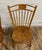 19th Century Antique Country Primitive Colonial Birdcage Windsor Handmade Dining Side Chairs For Sale - Image 5 of 11