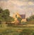 Wood 19th Century French Barbizon Style Pastoral Oil on Canvas Painting For Sale - Image 7 of 12