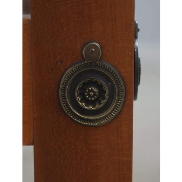 Wood Eldred Wheeler Queen Size Pencil Post Bed For Sale - Image 7 of 16