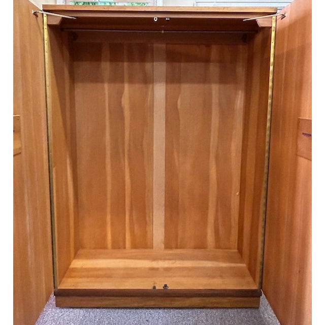 Teak Armoire Double Door by Uniflex U.K Import Item #AH40B