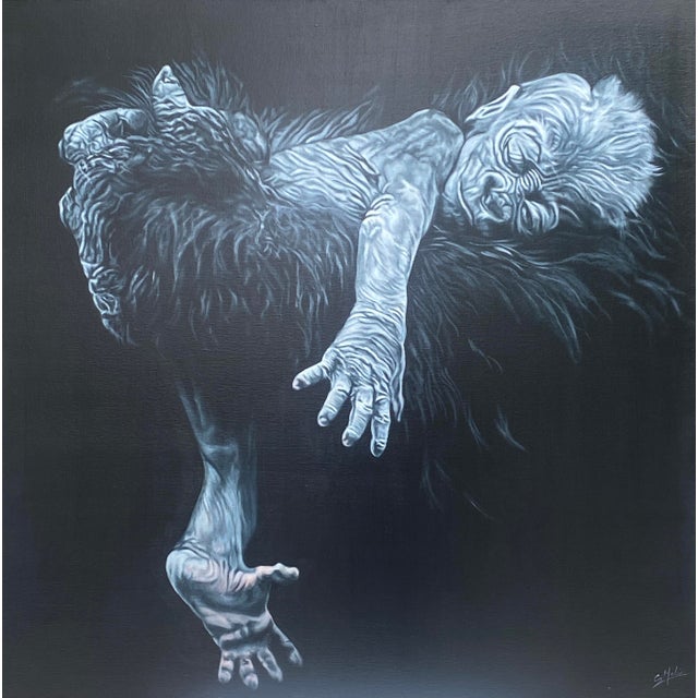 Sandra Melin, Maternity, Acrylic on Canvas For Sale - Image 7 of 7