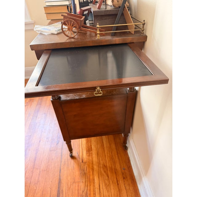 1930s Antique Empire-Style Washstand / Server For Sale - Image 5 of 5