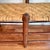 Late 19th Century Antique Farmhouse Ladderback Bench For Sale - Image 5 of 7