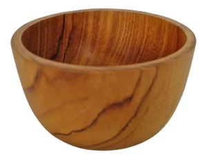 Simple Small Teak Wood Bowl