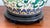 Textile 1960s Chinoiserie Ginger Jar Lamp With Pink and Green Floral Design and Pink Shade For Sale - Image 7 of 10