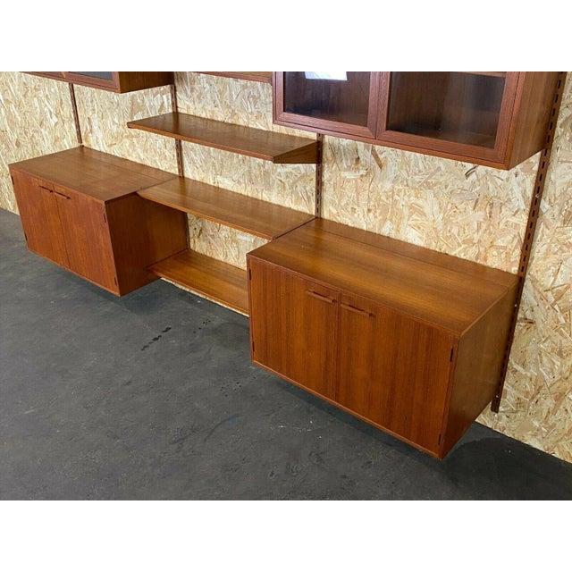 Danish Teak Wall Unit, 1960s For Sale - Image 5 of 13