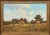James Wright, Farm Scene with Haystacks in the English Countryside by Realist Landscape Artist, 1990 Circa For Sale - Image 13 of 13