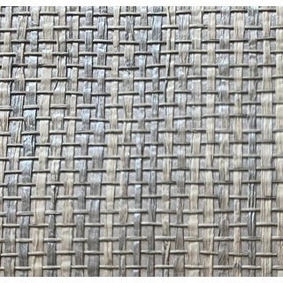Phillip Jeffries Mystic Weave Wondrous White Wallcovering - 4 Yards For Sale