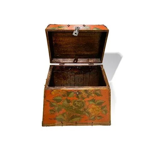 1970s Asian Tibetan Hand Carving Trunk For Sale In New York - Image 6 of 11