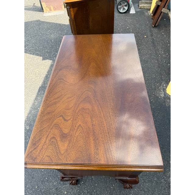 1980s 1980s Councill Craftsmen Chippendale Style Lowboy For Sale - Image 5 of 12