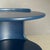 Italian Storage Table in Blue Lacquered Fibreglass with Wheels, 1980s For Sale - Image 5 of 6