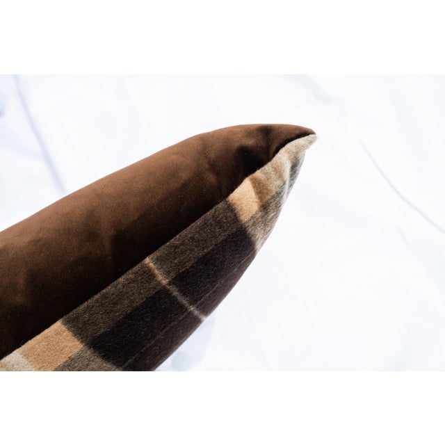 2020s Pair of Sandra Jordan Prima Alpaca Lumbar Pillows For Sale - Image 5 of 5