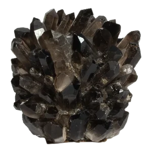 Votive Holder in Smoky Quartz Large