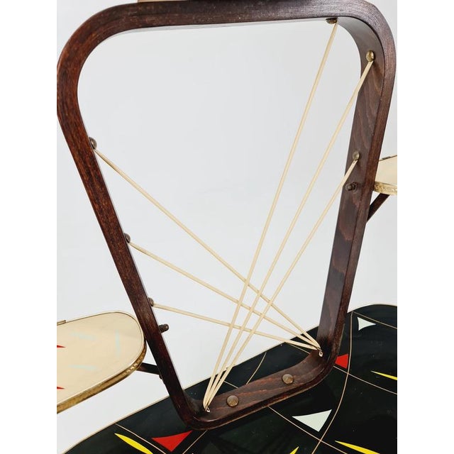 Metal Vintage German Plant Stand, 1950s For Sale - Image 7 of 11