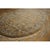 1900 - 1909 1900s Mocha Medallion Dragon Antique Chinese Peking Carpet Wool Oval Rug For Sale - Image 5 of 11