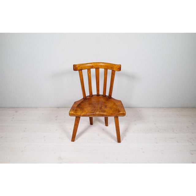 19th Century Swedish Folk Art Chair For Sale - Image 4 of 17