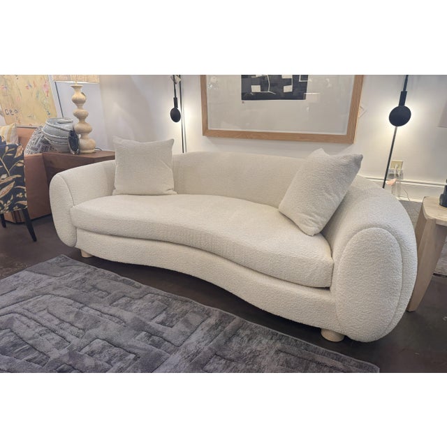 Textile Contemporary Eastman Sofa For Sale - Image 7 of 7