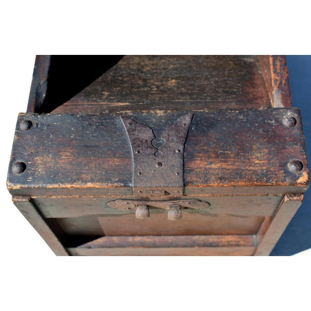 Japanese Antique Merchant's Money Box For Sale In Los Angeles - Image 6 of 14