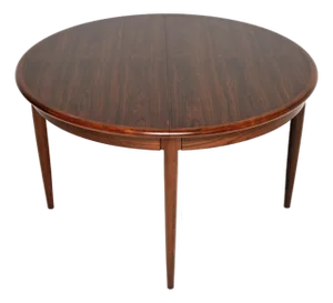 Vintage Danish Extending Dining Table by Niels Moller from J.L. Møllers, 1960s